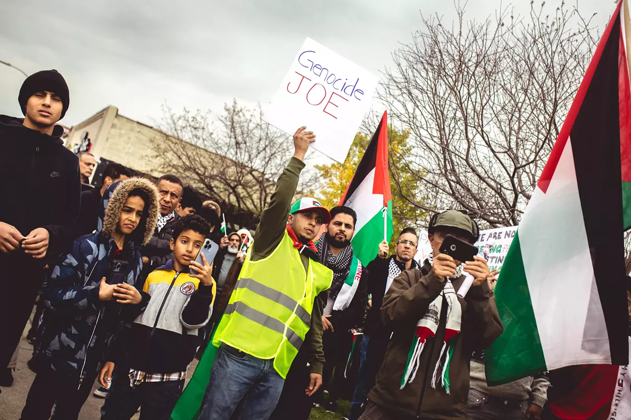 Image: Hamtramck marches for Palestine, demanding ceasefire