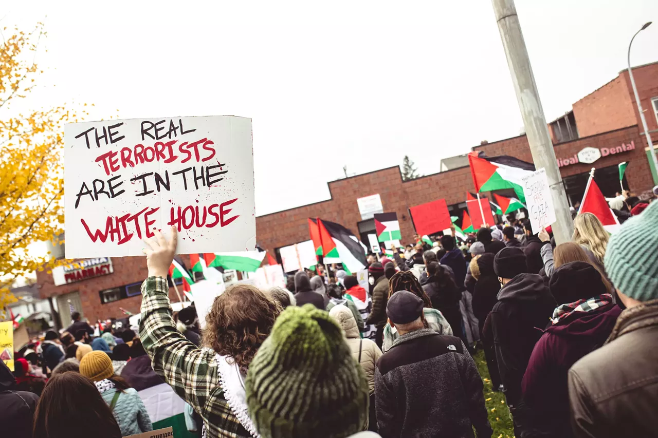 Image: Hamtramck marches for Palestine, demanding ceasefire