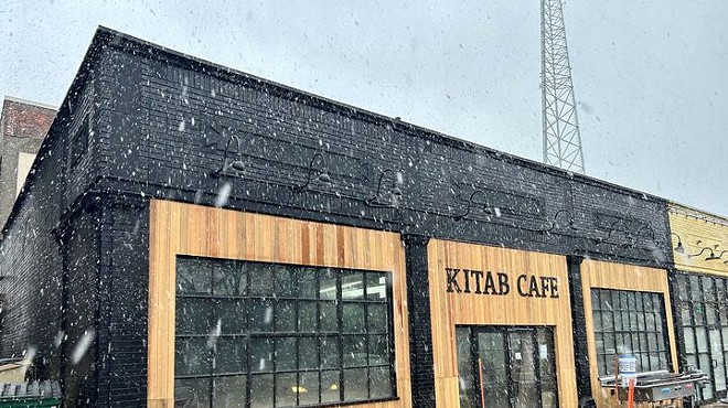 Kitab Cafe's new location at 411 W. Canfield St.