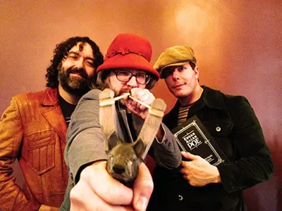 Image: Having a brimful with the Muggs