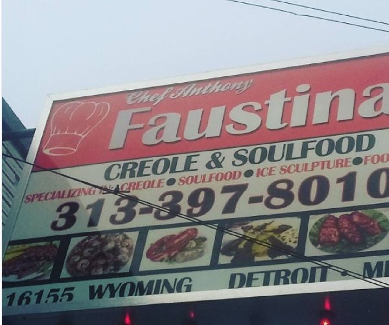 Faustina's Creole & Soulfood
16155 Wyoming Ave., Detroit; 313-397-8010
There's a misconception that "creole" is Louisianian for "salt and cayenne bomb." In reality, "ragin'" isn't common to the Louisiana lexicon and cajun and creole food is complex and full-flavored, rich from properly applied roux, and built layer by layer off a base of the "holy trinity" of aromatics &#151; onion, celery, and bell peppers. For whatever reason, Detroit sees very little of that kind of cooking, but it can be found. The kitchen of chef Anthony Faustina in Faustina's, a small carryout spot on Wyoming Avenue just north of the Lodge, is one of the only places. Photo via IG @blesseddd2020.