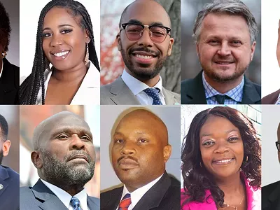 Some of the candidates in Detroit's highly competitive City Council race.