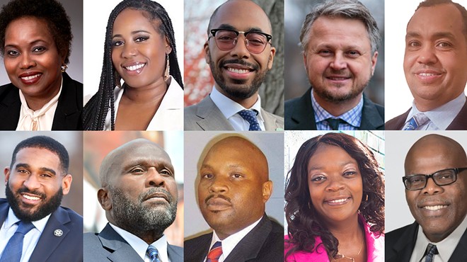 Some of the candidates in Detroit's highly competitive City Council race.