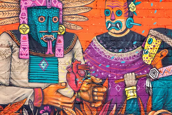 Here are the completed Southwest Detroit murals