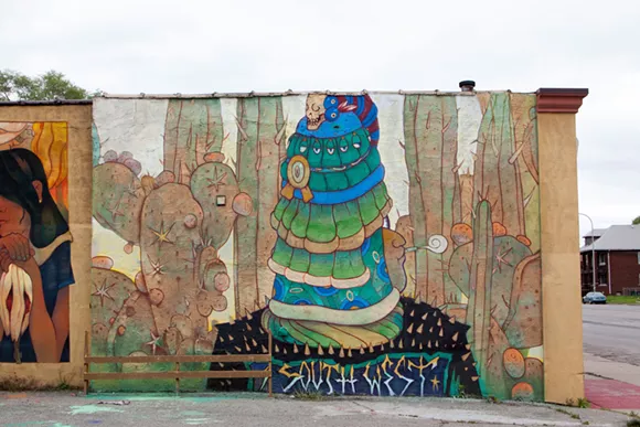 Here are the completed Southwest Detroit murals