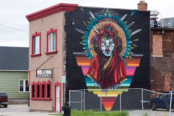 Here are the completed Southwest Detroit murals