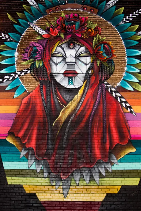Here are the completed Southwest Detroit murals