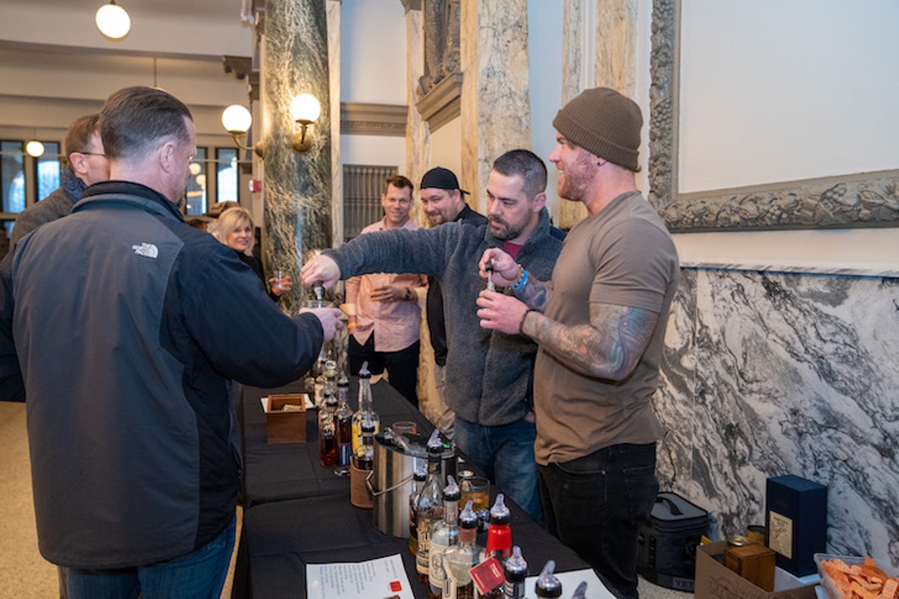 Here's all the people (and the bourbon) we saw on day one of the Detroit Bourbon Fest