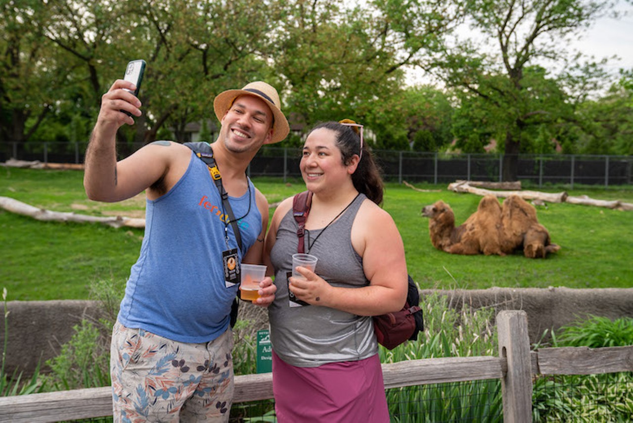 Here’s everyone we saw at getting wild at Zoo Brew at the Detroit Zoo