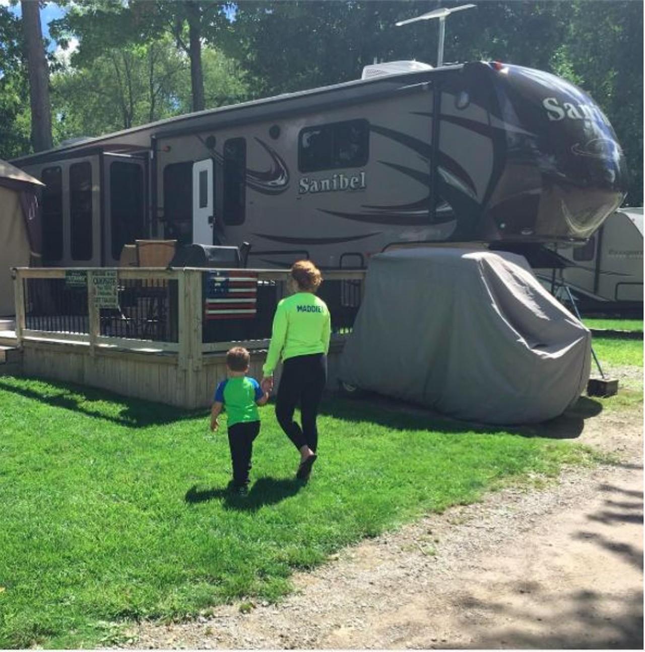 Taylor Beach Campground
Howell, MI&nbsp;
The perfect place for your next family camping trip, this campground literally has it ALL! From vollyball courts and putt putt golf to arcade games and kayak rentals, this camp has something for everyone. Also the camp is in close proximity to an outlet mall and plenty of golf courses.
Photo via Instagram user @makiahmanders