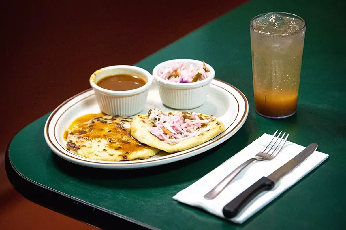 Image: Southwest Detroit’s long-standing Pupuseria is beloved for its thick, handmade, lightly browned corn tortillas.