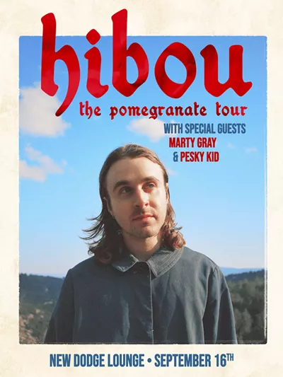 Image: Hibou at New Dodge Lounge with Pesky Kid and Marty Gray