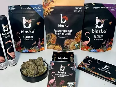 Image: High-end cannabis brand binske launches in Michigan with unique strains