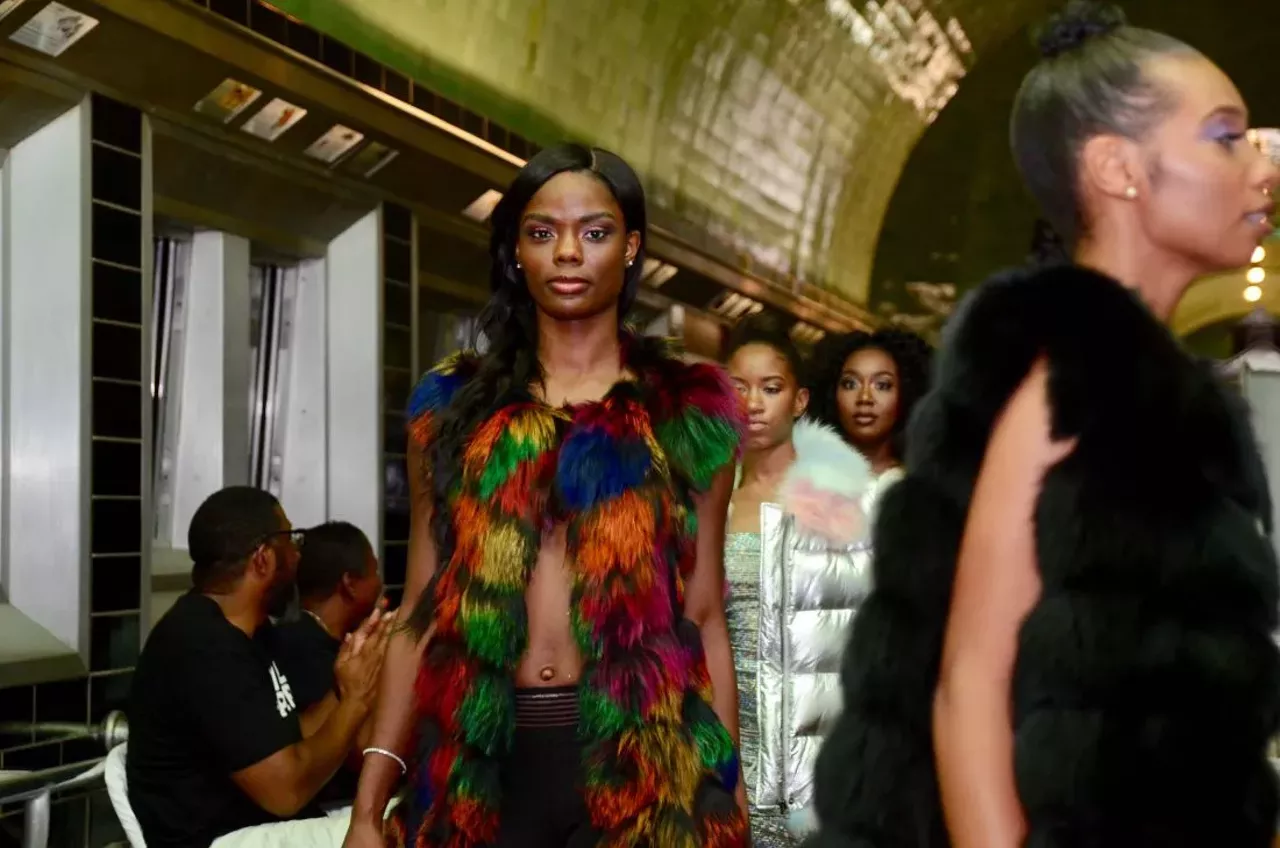 Image: High fashion designs were on display at In the Mix
