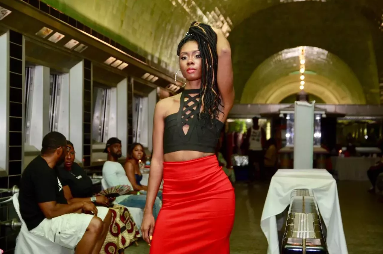 Image: High fashion designs were on display at In the Mix