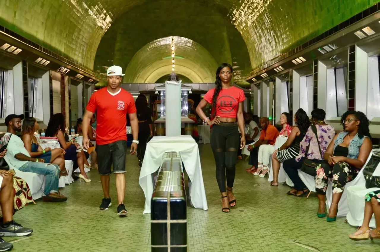 Image: High fashion designs were on display at In the Mix