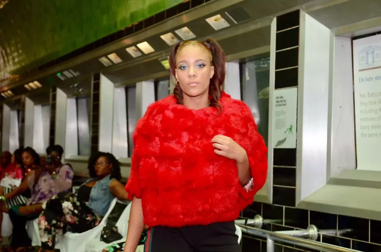 Image: High fashion designs were on display at In the Mix