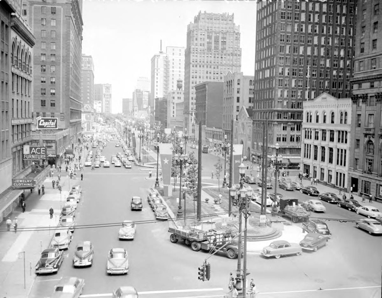 Historic photos from Detroit’s 250th birthday celebration in 1951