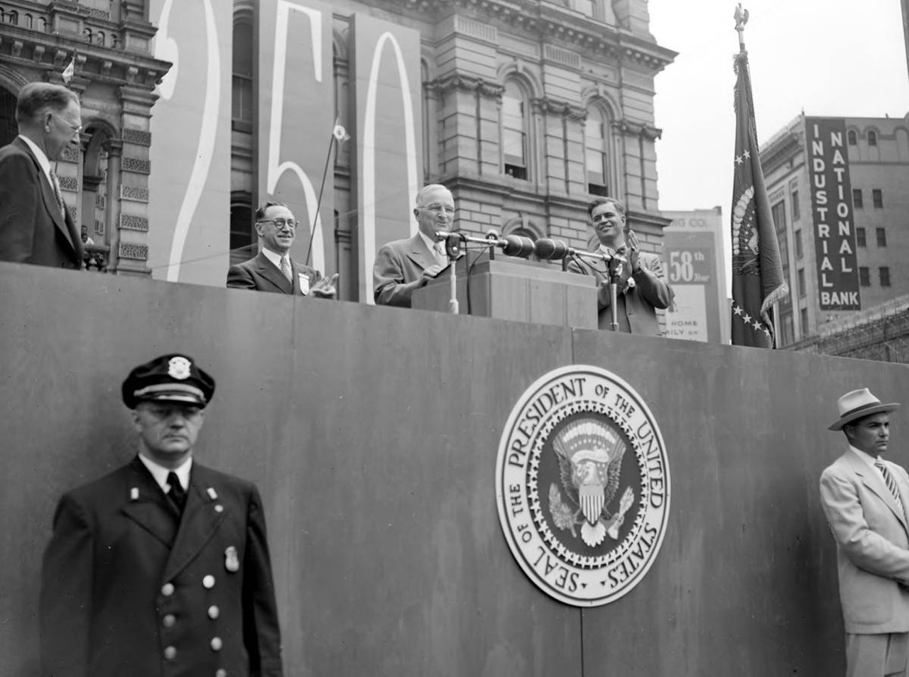 Historic photos from Detroit’s 250th birthday celebration in 1951