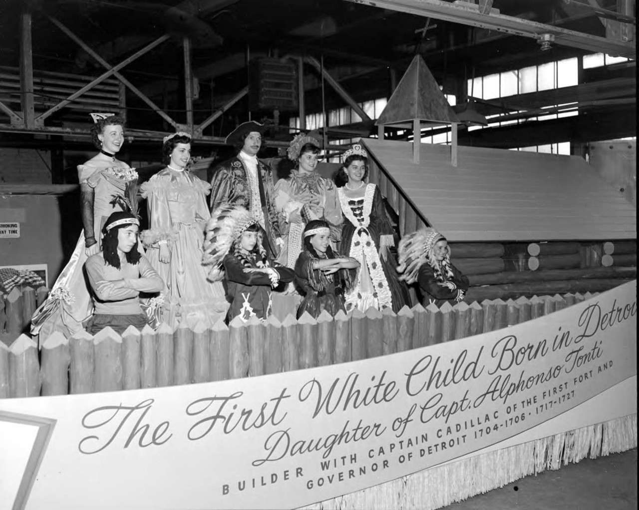 Historic photos from Detroit’s 250th birthday celebration in 1951