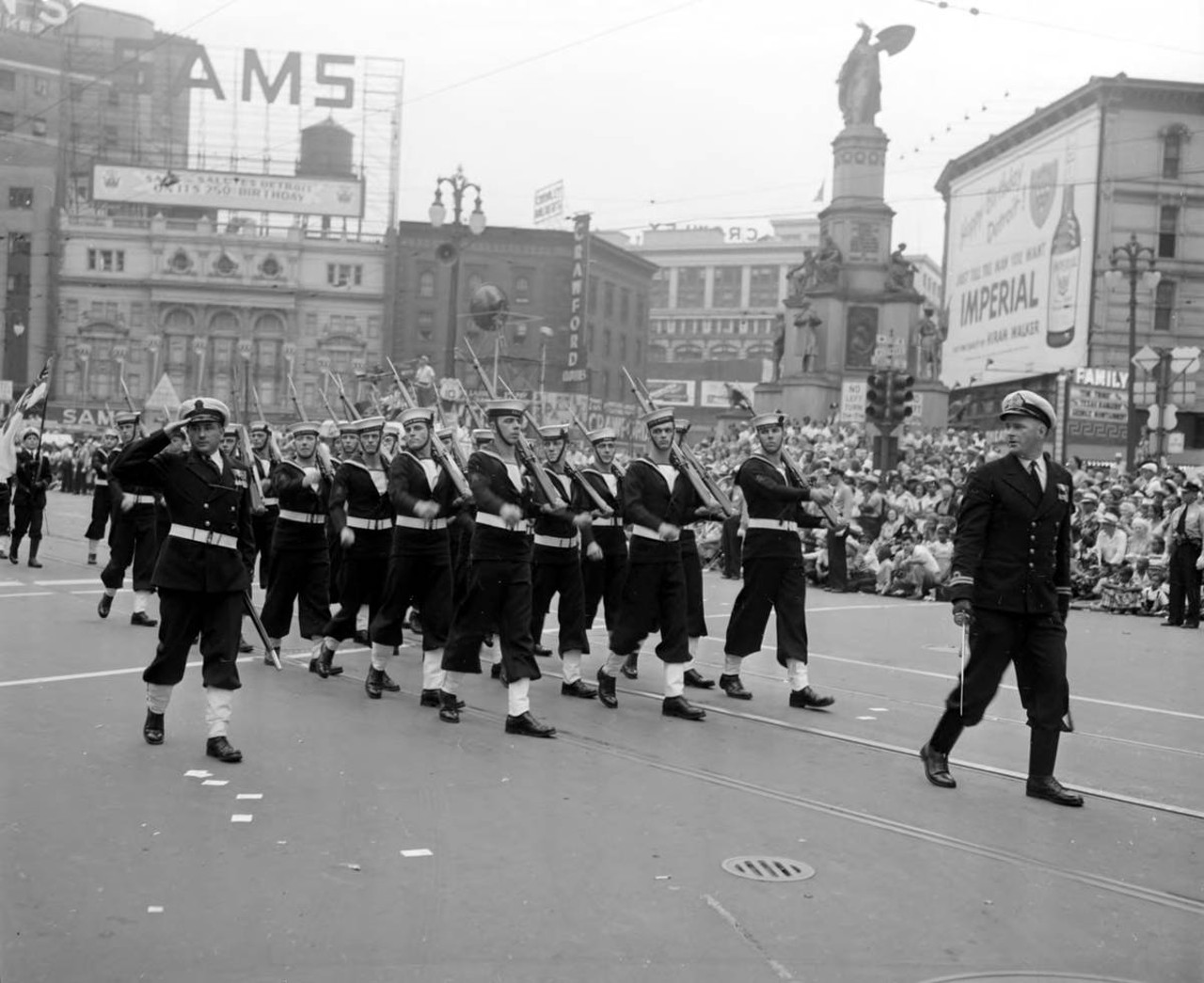 Historic photos from Detroit’s 250th birthday celebration in 1951