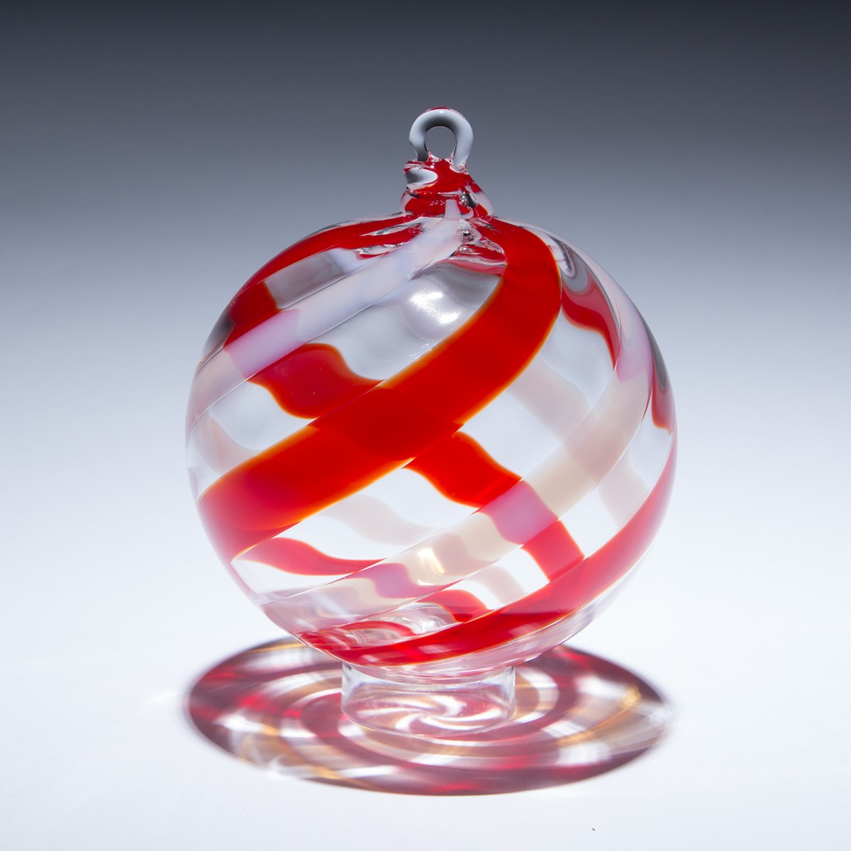 Berry Dream Flurry Handblown Glass Ornament