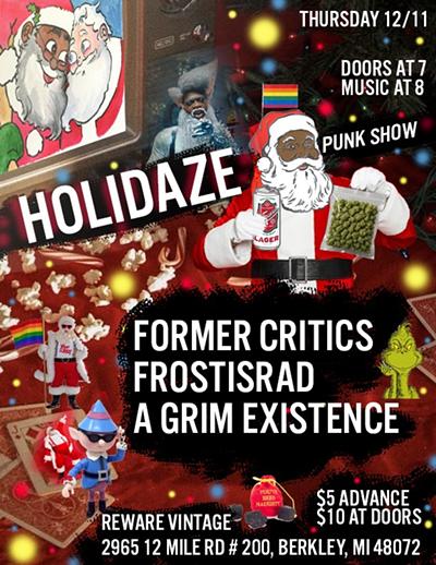 Holidaze Flier
