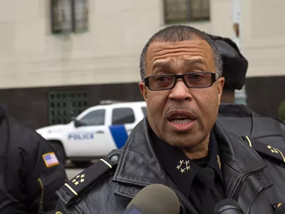 Retired Detroit Police Chief James Craig.