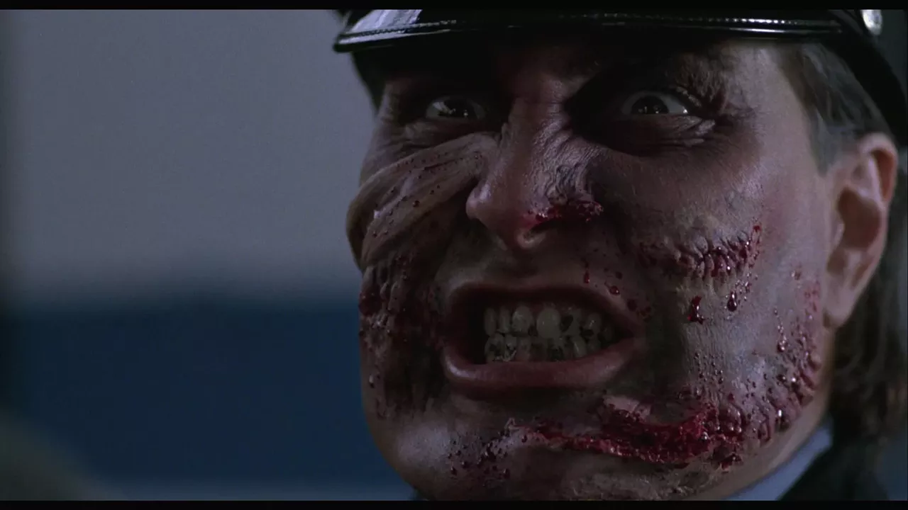 Maniac Cop Around these parts, Bruce Campbell will forever be associated with the Evil Dead movies, and quite right too. The character of Ash is a horror icon, and he launched Campbell’s career. However, between Evil Dead II and Army of Darkness, Campbell starred as Jack Forrest in the first two Maniac Cop movies. These gems of the late ’80s/early ’90s saw an undead cop called Matthew Cordell. The uniformed zombie basically offs a bunch of people including, in Maniac Cop 2, Campbell’s character. The forthcoming blu-ray edition of Maniac Cop 2 includes a deleted scene starring Sam Raimi.