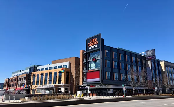 Little Caesars Arena in Detroit.