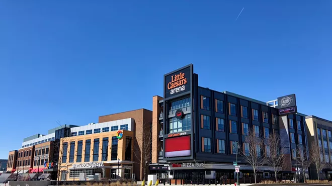 Little Caesars Arena in Detroit.