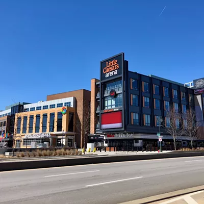 Little Caesars Arena in Detroit.