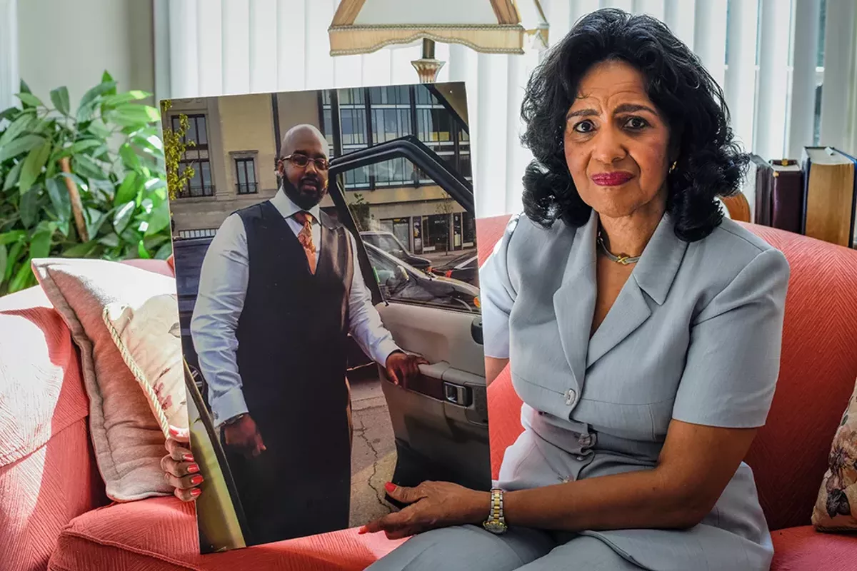 Image: Maxine Willis believes her son, Mario Willis, was wrongfully sentenced following the 2008 blaze that killed Detroit firefighter Walter Harris.