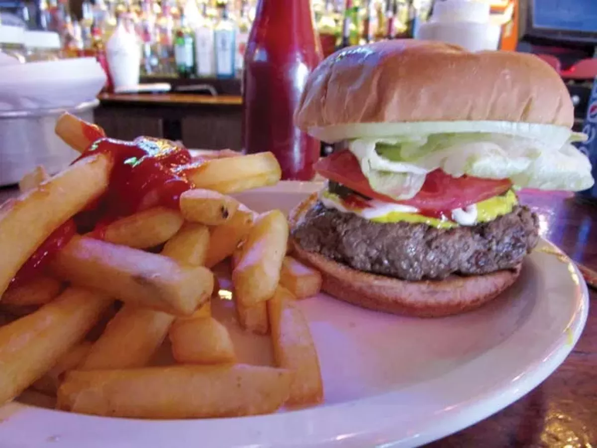 Image: How to score in Detroit, right between the buns