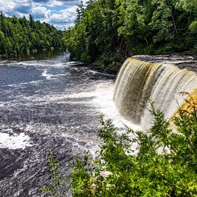 Tahquamenon Falls Michigan’s most majestic waterfalls are a quintessential spot for any U.P. trip.