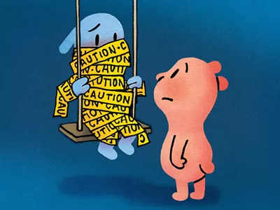 Cautious swinger.