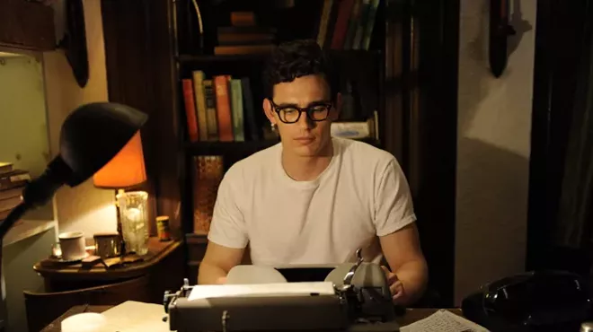 Mad man: Franco as Ginsberg.