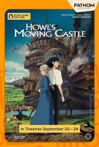 Image: Howl's Moving Castle - Studio Ghibli Fest 2025