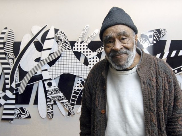 Detroit artist Charles McGee.