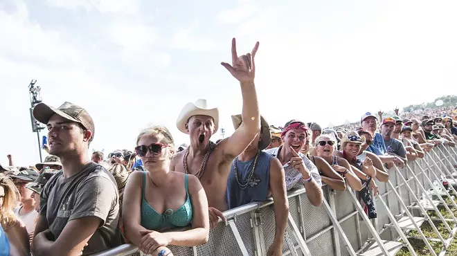 The Faster Horses country music festival in 2016.