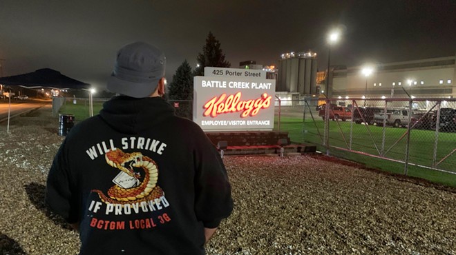 More than 1,400 Kellogg's workers are on strike.