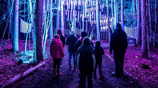 Image: Illuminated Glenlore Trails in Commerce will once again transform into a winter wonderland (2)