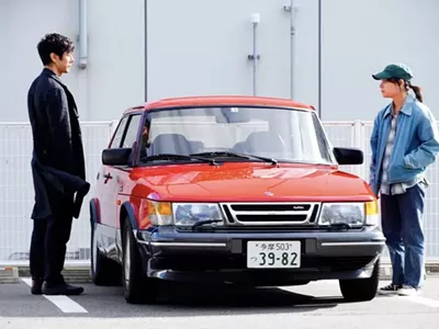 A scene from Drive My Car.