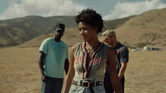 Daniel Kaluuya, Keke Palmer, and Brandon Perea in Nope.