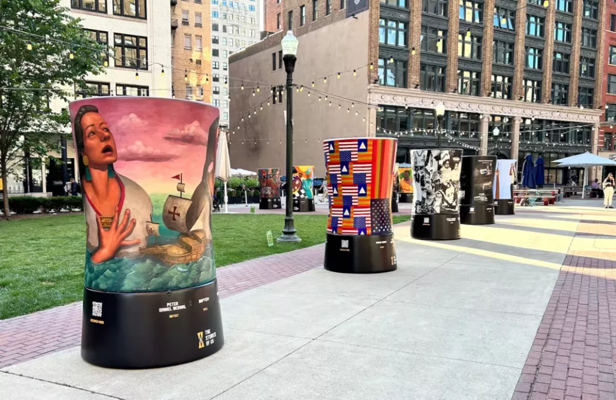 Image: Stories of Us debuts in Detroit’s Capitol Park from June 12-July 7.