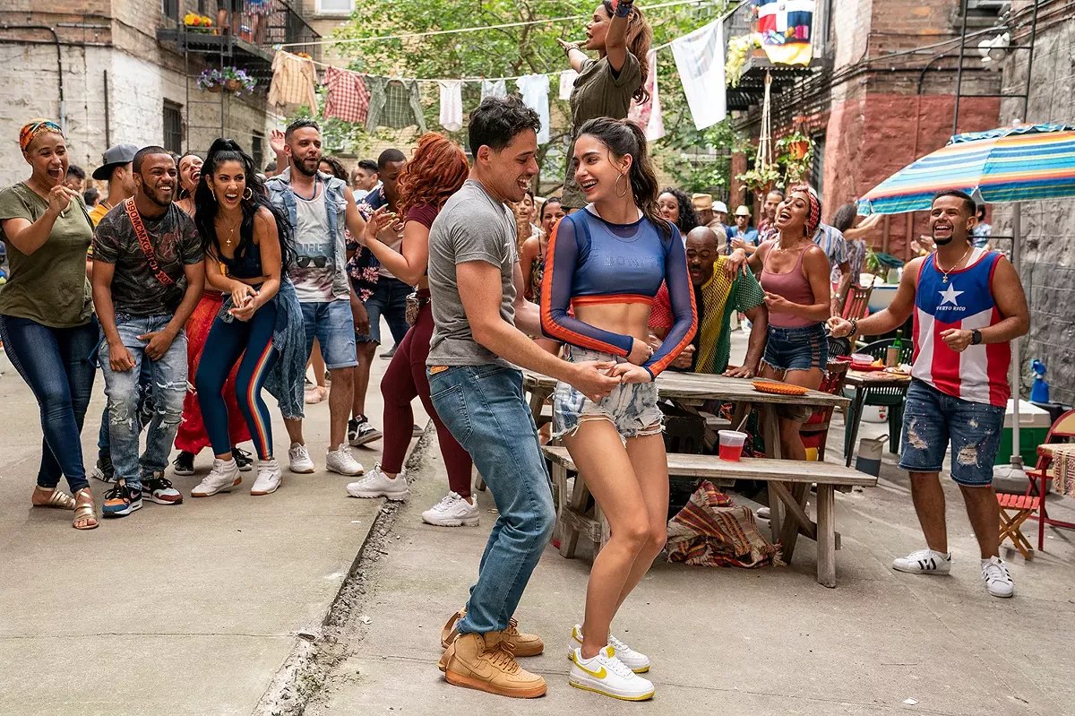Image: Anthony Ramos and Melissa Barrera in In the Heights.