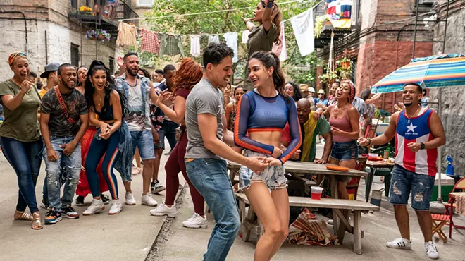 Anthony Ramos and Melissa Barrera in In the Heights.