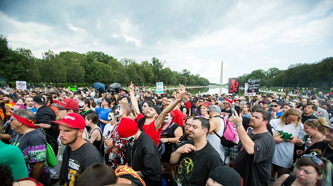 In 2017 Insane Clown Posse held a "March of the Juggalos," a peaceful protest in Washington, D.C. that drew more than 1,500 fans to challenge the FBI designation's of the group as a "hybrid gang." They were better behaved than Trump supporters.