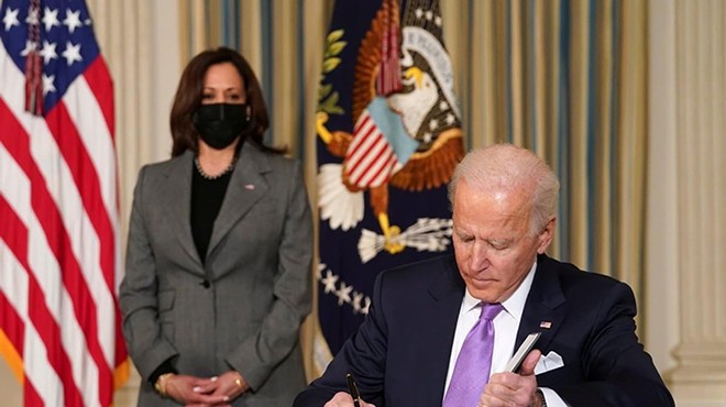After seven months and four packages, it appears the Biden administration finally has its winner.