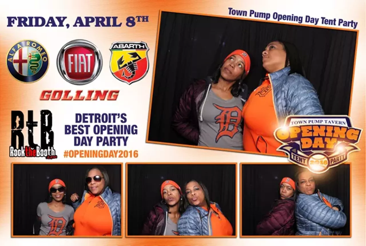 Image: Inside the photo booth at Town Pump's Opening Day party [PHOTOS]